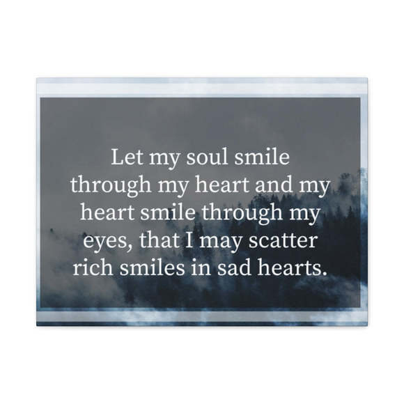 Inspirational Wall ArtLet My Soul Smile Motivation Wall...